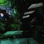 Astronautas da Apollo vendo o nascer da Terra