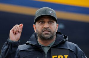 O diretor do FBI, Kash Patel, processa a Atlantic por reportagens ‘falsas’ sobre bebida O diretor do FBI, Kash Patel, processa a Atlantic por reportagens 'falsas' sobre bebida