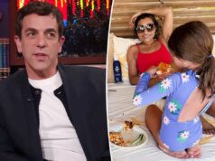 O doce apelido da filha de Mindy Kaling para o padrinho BJ Novak revelado O doce apelido da filha de Mindy Kaling para o padrinho BJ Novak revelado