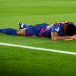 O elogio de Marcus Rashford, de Hansi Flick, saiu pela culatra imediatamente por causa de uma ação contra o Atlético de Madrid