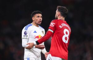 O especialista do MUTV argumenta que ambos os gols do Leeds contra o Man Utd poderiam ter sido anulados pelo árbitro O especialista do MUTV argumenta que ambos os gols do Leeds contra o Man Utd poderiam ter sido anulados pelo árbitro