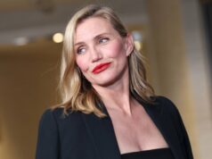 O estilo do tênis de Cameron Diaz é estranhamente elegante, graças a este detalhe Andy MacDowell