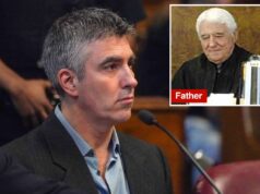 O filho do juiz de Nova York que filmou secretamente sexo com mulheres reclama que SUA vida foi arruinada – pois ele se safa facilmente Daniel McAvoy no tribunal para sentença.