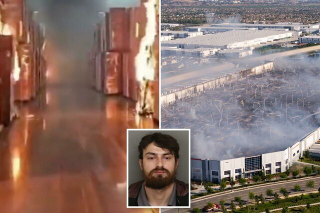 O incendiário acusado de Kimberly-Clark comparou-se a Luigi Mangione em uma ligação sobre o inferno do armazém SoCal
