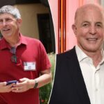 RJ Cipriani em frente a uma rua movimentada de Las Vegas à noite.