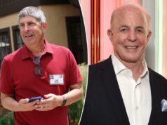 O jogador de apostas altas que derrubou Jeff Shell arrasta Jim Berkus da UTA e seu filho para uma confusão legal RJ Cipriani em frente a uma rua movimentada de Las Vegas à noite.