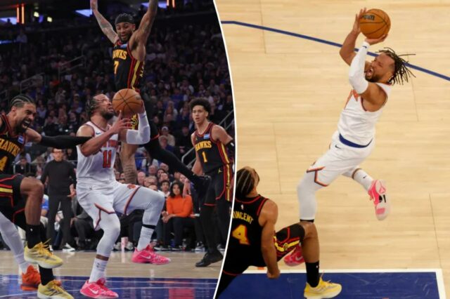 O jogo abaixo da média de Jalen Brunson dá um bom potencial para os Knicks nos playoffs
