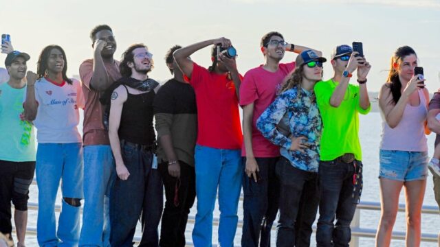 O lançamento do Artemis II é um momento raro para as redes sociais
