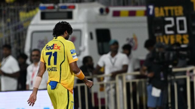 O marcapasso do Chennai Super Kings, Khaleel Ahmed, foi excluído do IPL 2026 devido a lesão
