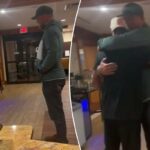 Elmer Rodriguez arremessando para os Yankees no treinamento de primavera.