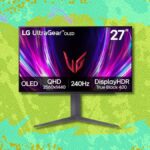 O monitor de jogos OLED Ultragear de 27 polegadas da LG atingiu o preço mais baixo de todos os tempos na Amazon – economize US$ 400
