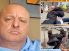 O pai de Minnesota que empurrou o jornalista da Turning Point USA no protesto anti-ICE diz que a família ‘absolutamente não é violenta’ O pai de Minnesota que empurrou o jornalista da Turning Point USA no protesto anti-ICE diz que a família 'absolutamente não é violenta'