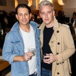 Ollie Locke, na foto à esquerda com Gareth, vem falando há meses sobre a abertura de uma nova boate no oeste de Londres