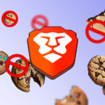 Vários logotipos 3D do Google, incluindo um rachado no centro, coberto por placas vermelhas de proibição.