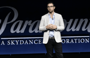 O primeiro adiantamento da Paramount sob Skydance anuncia tecnologia, esportes e o renascimento da empresa Jay Askinasi Paramount Skydance upfront April 16, 2026 Paramount Theatre