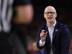 O que Dan Hurley da UConn fez imediatamente após a vitória na Final Four foi estranho O que Dan Hurley da UConn fez imediatamente após a vitória na Final Four foi estranho