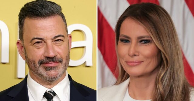 Melania Trump quebra o silêncio sobre Jimmy Kimmel ligando para sua viúva grávida antes das filmagens do WHCD