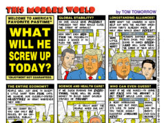 O que ele vai estragar hoje? O que ele vai estragar hoje?