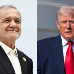 epa12918541 Os iranianos passam por um enorme outdoor com uma frase em persa: 'O Estreito de Ormuz permanece fechado' na Praça Enghelab em Teerã, Irã, 28 de abril de 2026. O presidente dos EUA, Donald Trump, anunciou que um cessar-fogo entre os EUA e o Irã foi prorrogado. EPA/ABEDIN TAHERKENAREH