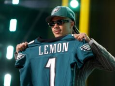 O que saber sobre o novato Makai Lemon dos Eagles após chamada viral perdida GettyImages-2272852485 Limão Makai