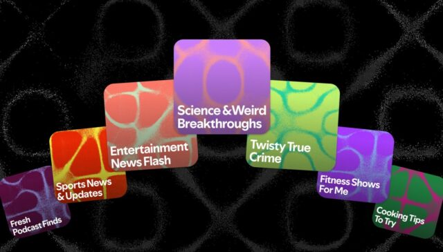 O recurso de lista de reprodução solicitada do Spotify agora O recurso de lista de reprodução solicitada do Spotify agora também funcionará para podcasts