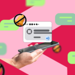 Um gráfico do ícone de notificação mostrando um sino e outro próximo exibindo um telefone Android