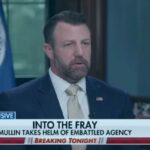 O secretário do DHS, Markwayne Mullin, planeja 'analisar com atenção' os aeroportos internacionais em cidades-santuário