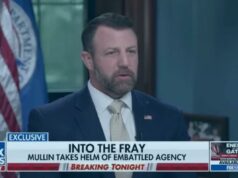 O secretário do DHS, Markwayne Mullin, planeja ‘analisar com atenção’ os aeroportos internacionais em cidades-santuário O secretário do DHS, Markwayne Mullin, planeja 'analisar com atenção' os aeroportos internacionais em cidades-santuário