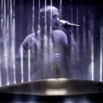 Justin Bieber se apresenta no Coachella 2026.