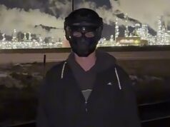 O super-herói da vida real NoMark enfrenta bandidos enquanto patrulha Minneapolis Anthony Michael Lennon Mugshot Departamento de Polícia de Moore