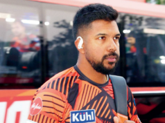 O técnico de boliche do SRH, Varun Aaron, elogia Praful Hinge, Sakib Hussain O técnico de boliche do SRH, Varun Aaron, elogia Praful Hinge, Sakib Hussain