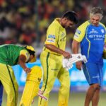 O técnico de rebatidas do CSK, Hussey, dá atualizações sobre lesões em Ayush Mhatre