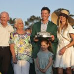 Rory McIlroy prestou homenagem à sua família depois de conquistar seu segundo título consecutivo de Masters no domingo