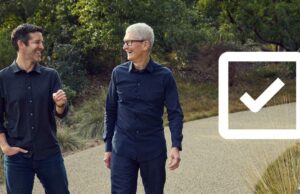 O ‘vazamento’ da aposentadoria de Tim Cook funcionou perfeitamente na previsão de reações ‘Vazamento’ de aposentadoria de Tim Cook funcionou perfeitamente na previsão de reações | John Turner está caminhando com Tim Cook com uma marca de seleção à direita