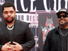 O’Shea Jackson Jr. detona a afirmação dos fãs, Dad Ice Cube, atingiu o pico nos anos 90: ‘Brotha, Check Thyself’ Mark Wahlberg e Yahya Abdul-Mateen II (Getty Images)