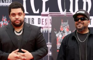 O’Shea Jackson Jr. detona a afirmação dos fãs, Dad Ice Cube, atingiu o pico nos anos 90: ‘Brotha, Check Thyself’ Mark Wahlberg e Yahya Abdul-Mateen II (Getty Images)