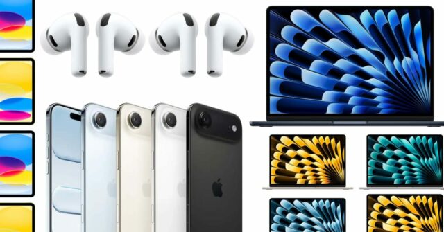 Ofertas: novo iPhone Air desbloqueado com desconto de $ 150, MacBook Air com até $ 300 de desconto no original. lista, MacBook Pro M5 de 24 GB, iPad $ 299, mais
