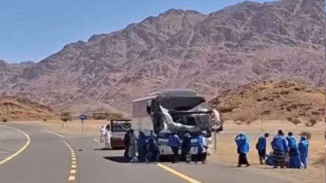 Ônibus Jemaah Haji Kecelakaan saat City Tour Jabal Magnet Madinah, 2 KBIHU Bakal Disanksi
