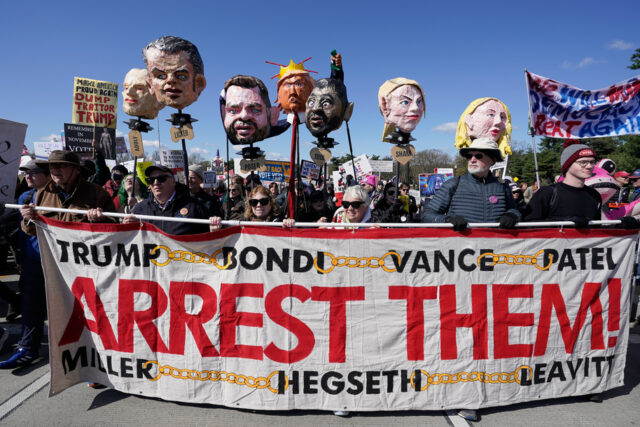 Organizadores do 'No Kings' sobre como manter o ritmo Organizadores do 'No Kings' sobre como manter o ritmo