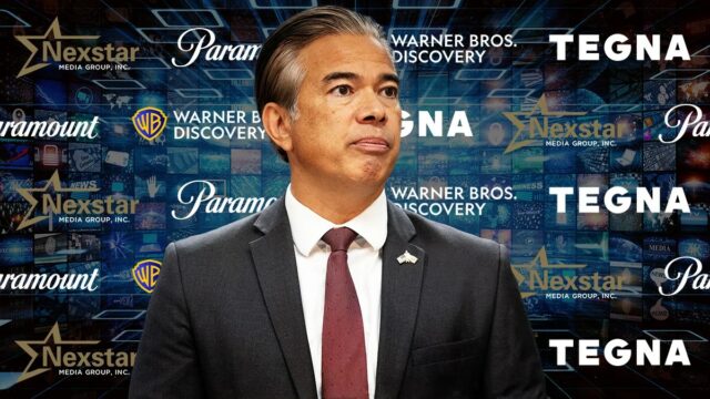 Procurador-geral da Califórnia, Rob Bonta (Crédito: Mel Melcon / Los Angeles Times via Getty Images)