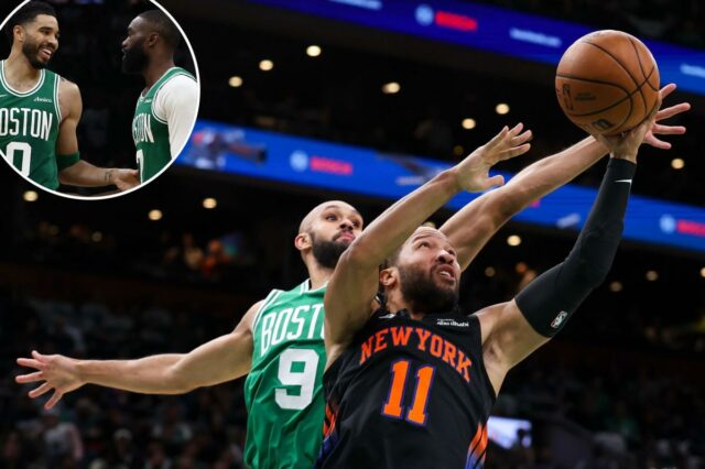 Os Knicks ainda estão tentando alcançar o nível dos Celtics – um ano depois de pensarem que haviam chegado
