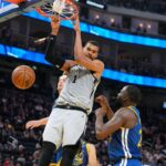 Os Warriors experimentam o domínio de Victor Wembanyama na derrota desigual para o Spurs