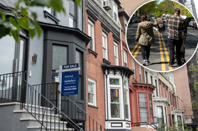 Os apartamentos familiares em Nova York estão em 'crise' - aluguel 40% mais alto em alguns aluguéis nobres durante um período de 3 meses
