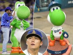 Os bobbleheads Yoshinobu Yamamoto ‘Yoshi’ alcançam preços exorbitantes no mercado de revenda Os bobbleheads Yoshinobu Yamamoto 'Yoshi' alcançam preços exorbitantes no mercado de revenda