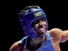 Os boxeadores Vishvanath Suresh e Sachin Siwach invadem os quartos do boxe asiático Os boxeadores Vishvanath Suresh e Sachin Siwach invadem os quartos do boxe asiático