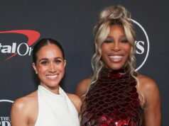 Os fãs de Sussex acusam Serena Williams de promoção ‘fracassada’ de As Ever e questionam se sua amizade com Meghan está em ruínas A amizade da Duquesa de Sussex com Serena Williams foi questionada após a última postagem da estrela do tênis no Instagram (foto juntos na Califórnia em 2024)