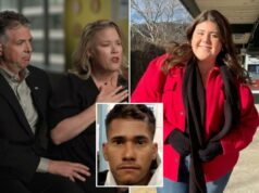 Os pais da adolescente assassinada em Nova York, Sheridan Gorman, criticam as políticas fracassadas que libertaram o suposto assassino da filha nos EUA Os pais da adolescente assassinada em Nova York, Sheridan Gorman, criticam as políticas fracassadas que libertaram o suposto assassino da filha nos EUA