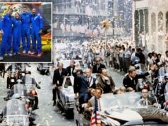 Os políticos de Nova York exigem que o prefeito Mamdani faça um desfile de fita adesiva para os astros Artemis II: ‘Faça isso acontecer!’ Os políticos de Nova York exigem que o prefeito Mamdani faça um desfile de fita adesiva para os astros Artemis II: 'Faça isso acontecer!'