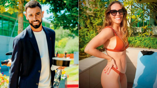 Os torcedores do Manchester United devem agradecer à esposa de Bruno Fernandes!
