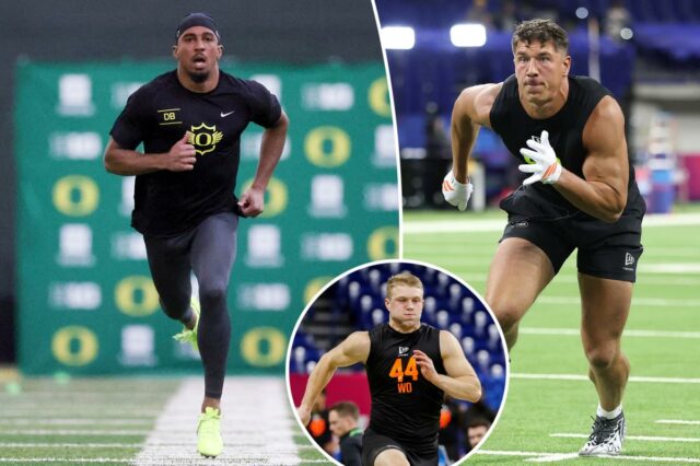 Os travessas do Rams no Dia 3 da NFL incluem cornerback, tackle e receiver
